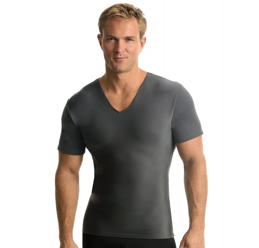 3 Pack Insta Slim High Compression Short Sleeves V Neck ISVS0003