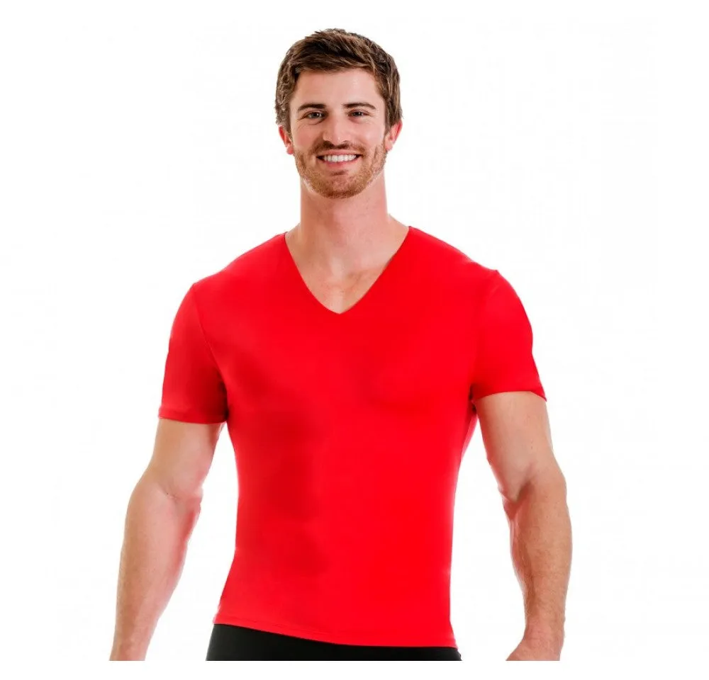 3 Pack Insta Slim High Compression Short Sleeves V Neck ISVS0003