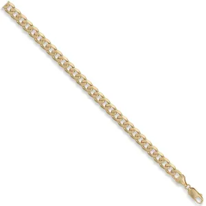 9ct Yellow Gold Solid 7mm 24 Inch Curb Necklace 40.5g