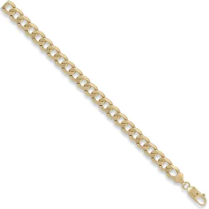 9ct Yellow Gold Solid 9mm 30 Inch Curb Necklace 78.3g