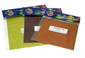 American DJ 7X7 Gel Sheet Pack Magenta/ Congo Blue/ Light Green/ Aqua