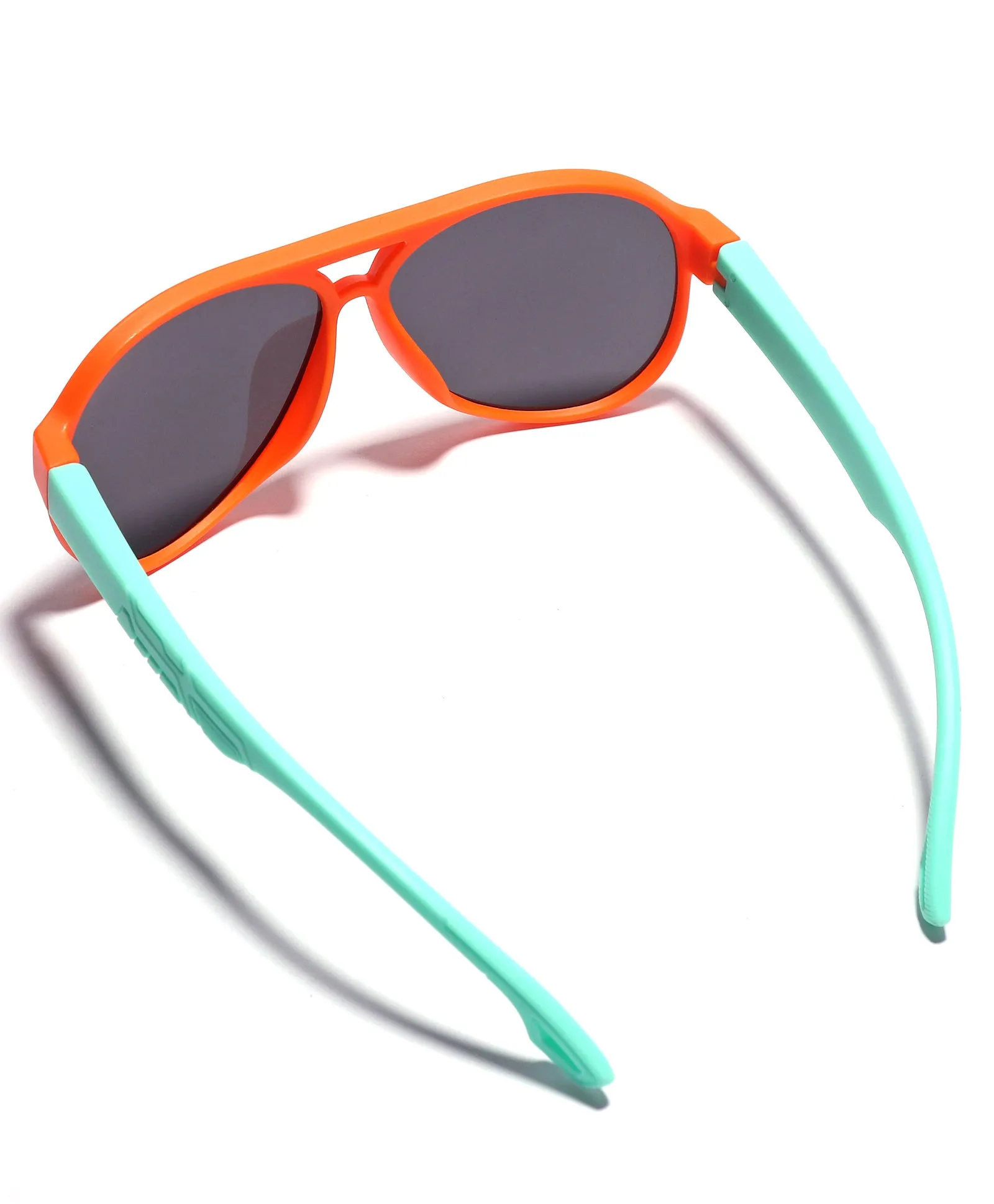 AVIATOR SHAPE SUNGLASSES - ORANGE