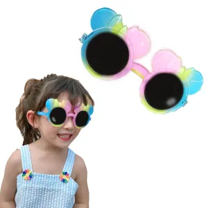 Babymoon Baby Boys Girls Cartoon Style Unisex Kids Sunglasses | 2 To 10 Year | Yellow