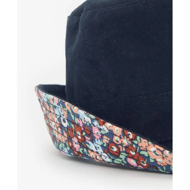 Barbour Adria Reversible Ladies Bucket Hat - Navy