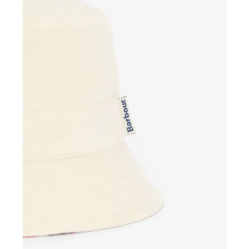 Barbour Adria Reversible Ladies Bucket Hat - Parchment