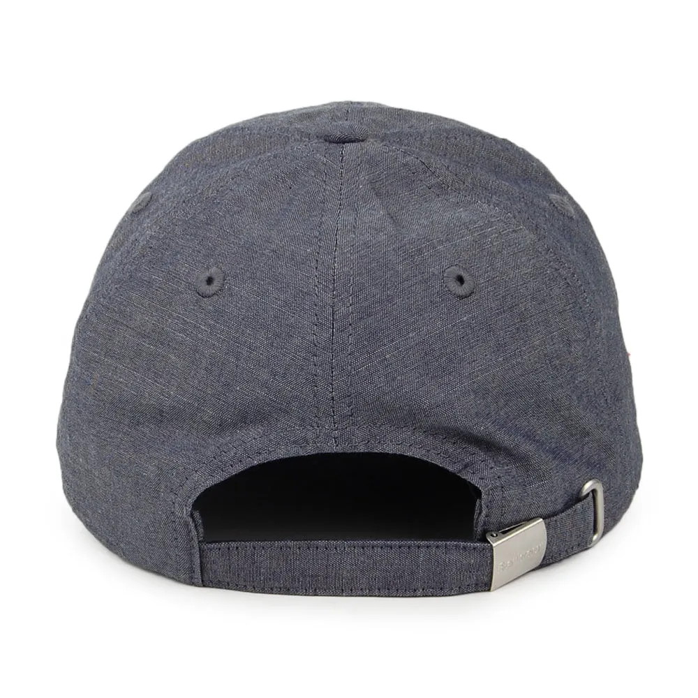 Barbour Hats Ellerton Cotton Baseball Cap - Denim