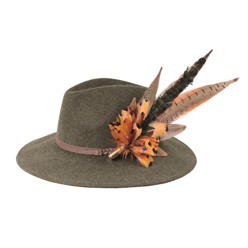 Barbour Tack Ladies Fedora - Olive