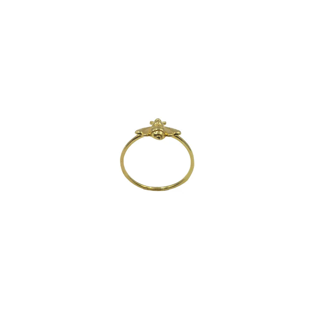 Bee Ring, Gold Vermeil