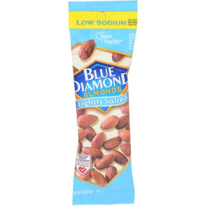 Blue Diamond - Nut Almond Lightly Salted, 1.5 oz (Pack of 12)