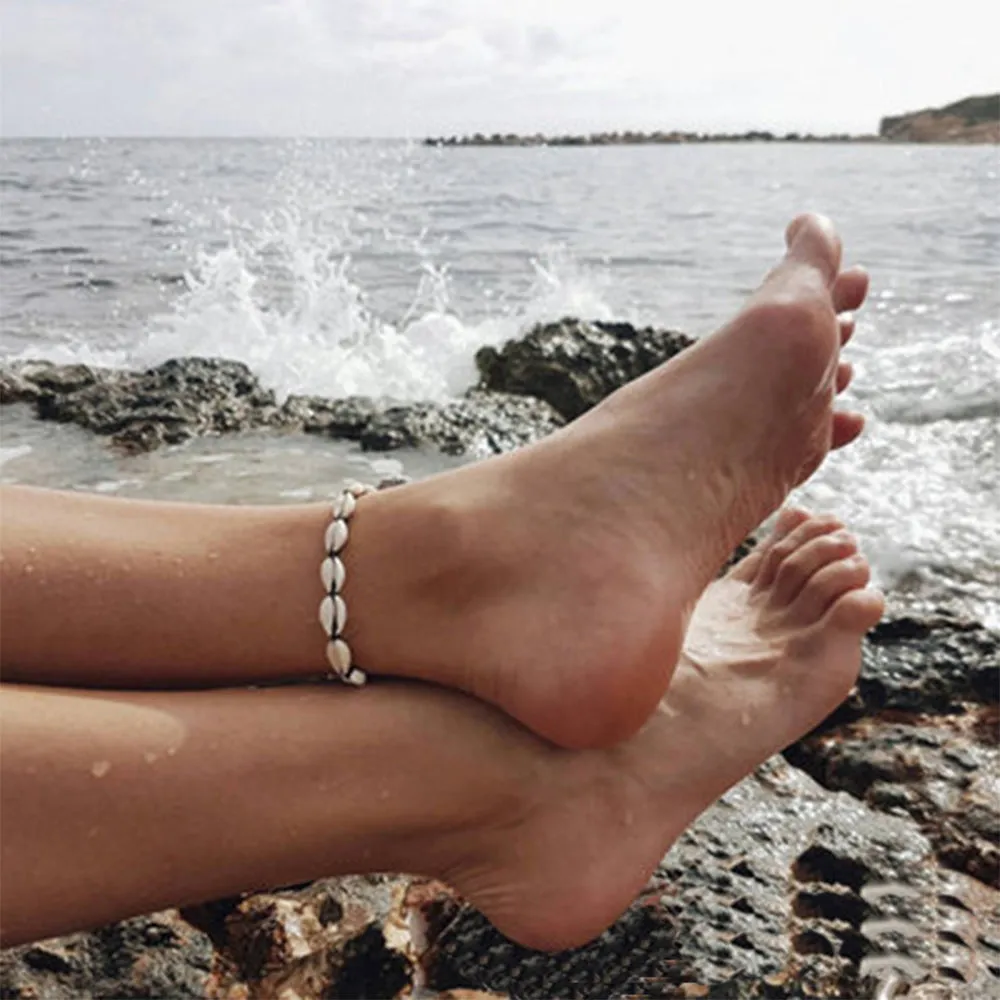 Bohemia Anklets For Women Shell Foot Jewelry