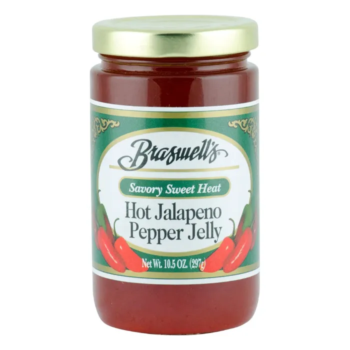 Braswell - Jelly Pepper Jalapeno, 10.5 oz - Pack of 6