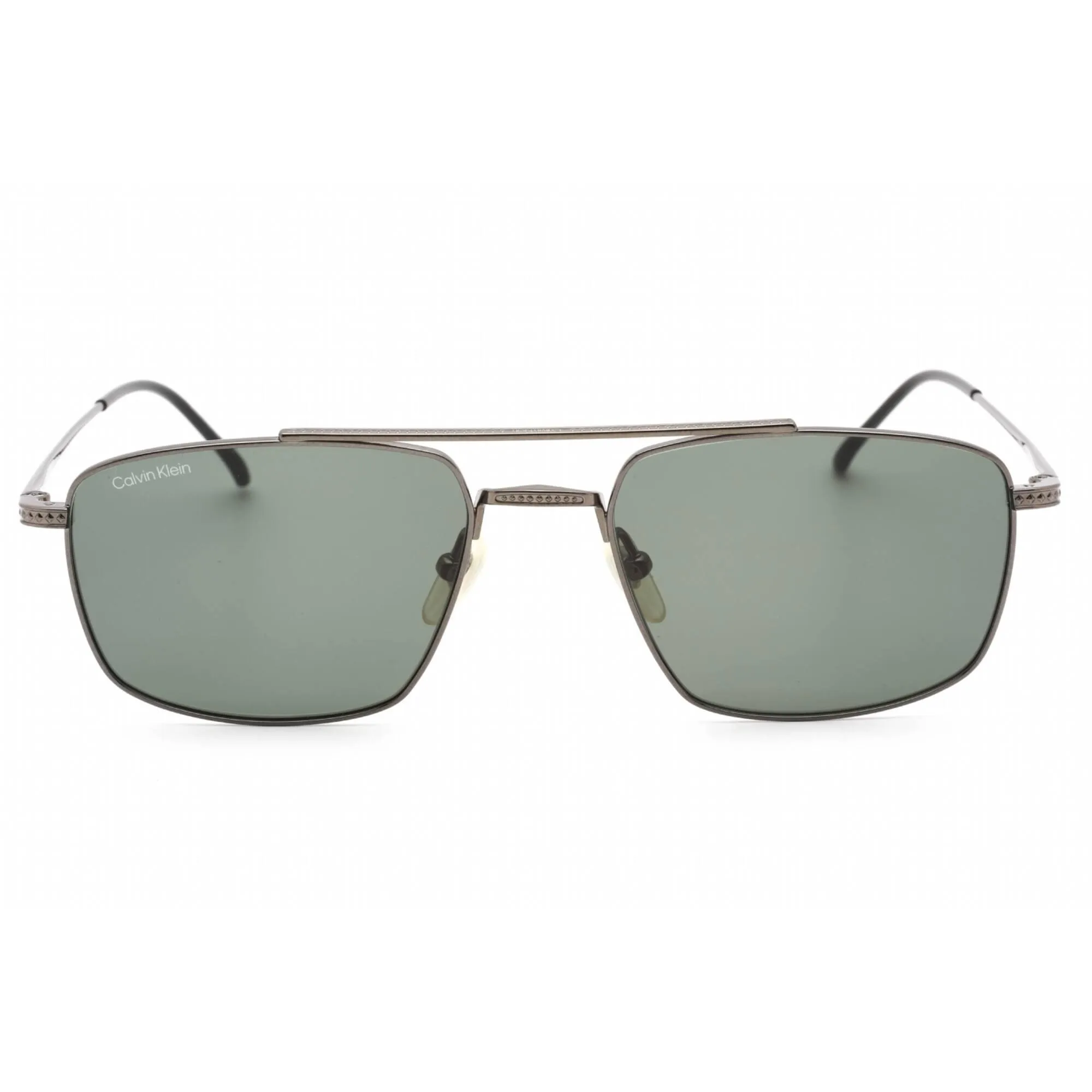 Calvin Klein Men's Sunglasses - Rectangular Frame Grey Silver Lens | CK22111TS 014