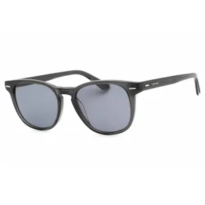 Calvin Klein Unisex Sunglasses - Full Rim Slate Plastic Round Frame | CK22515S 059