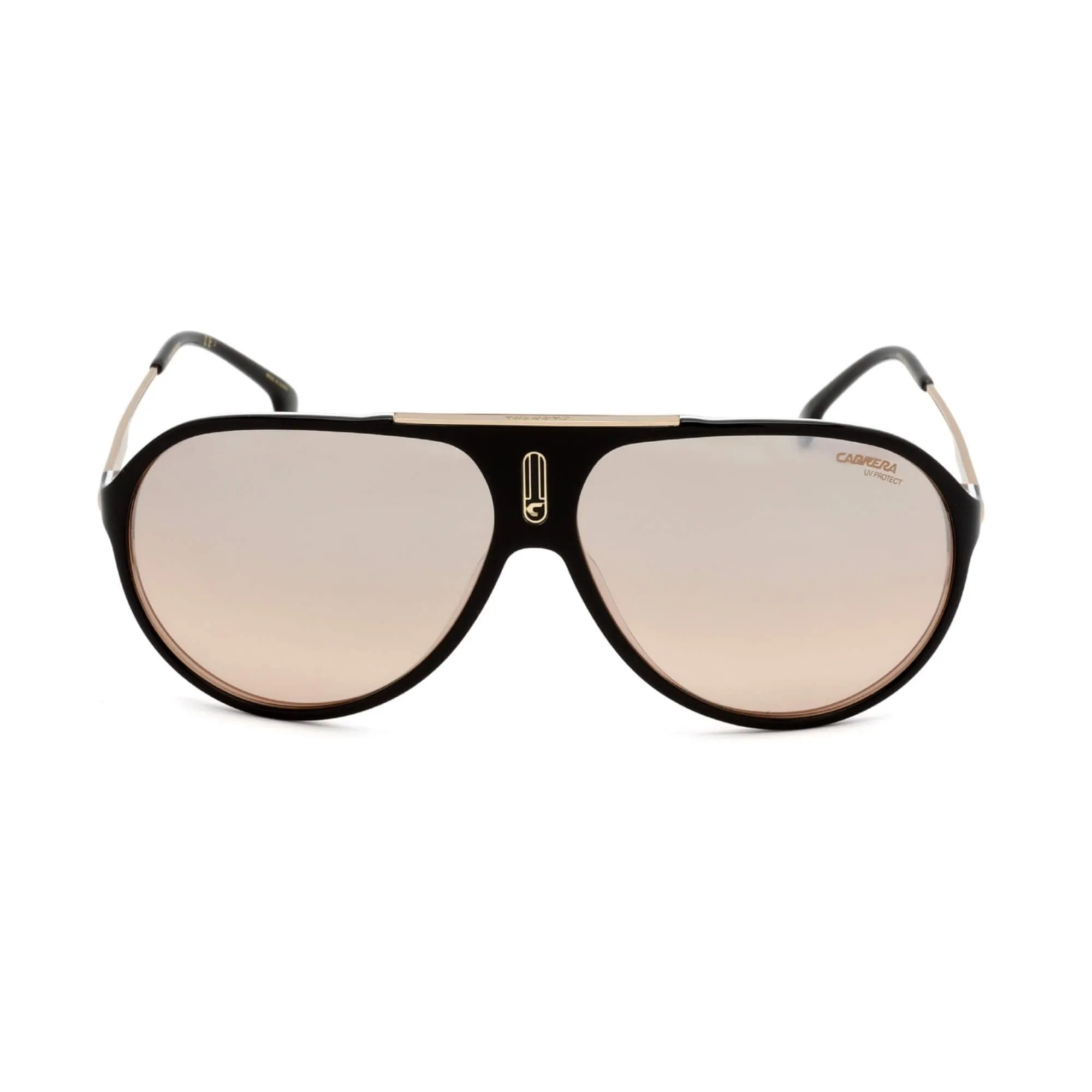 Carrera Men's Sunglasses - Black Nude Plastic Full Rim Aviator Frame | HOT65 0KDX G4