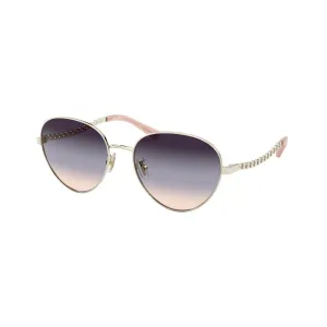 Coach Women's Sunglasses - Blue Pink Gradient Lens Oval Frame | 0HC7114 9005U756