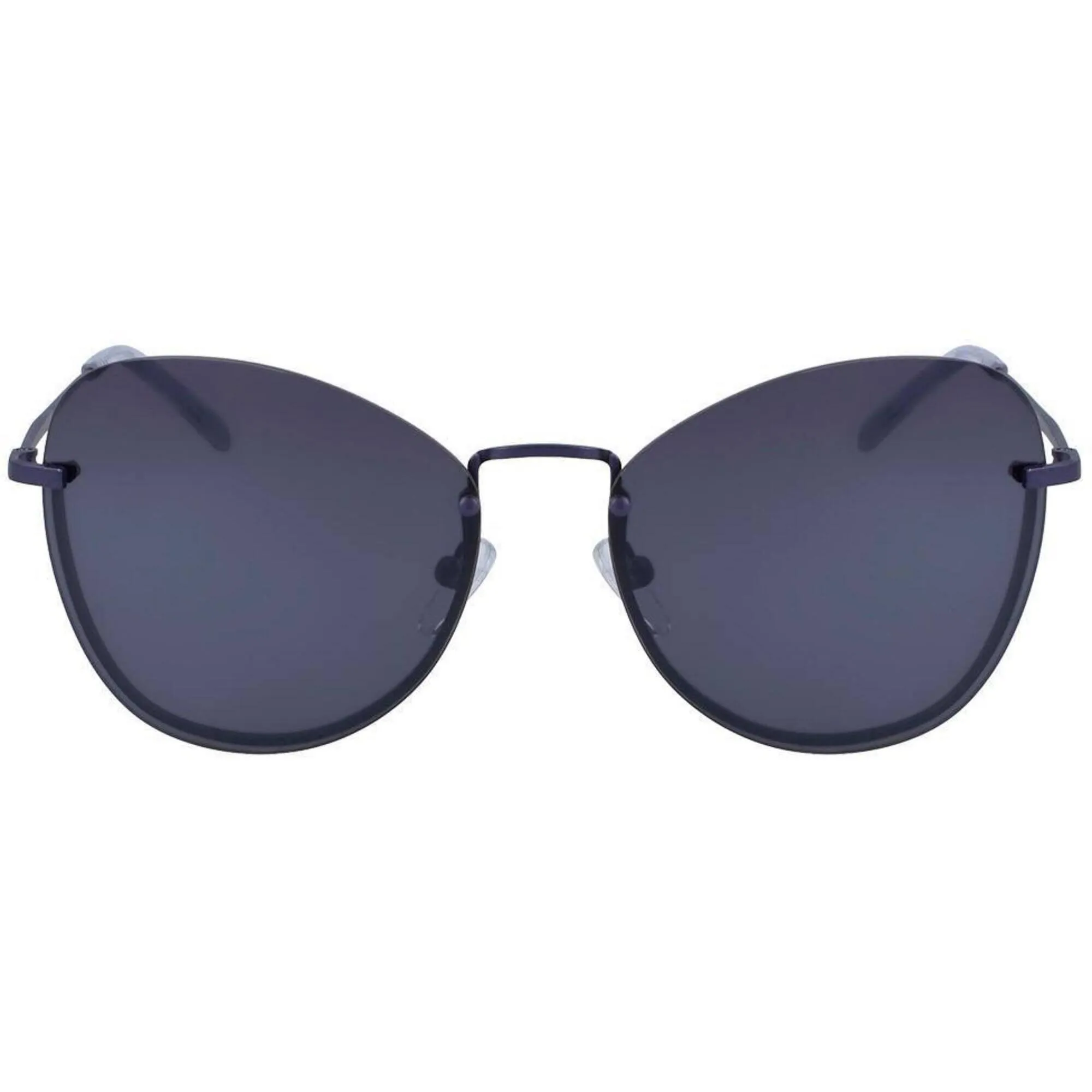 Dkny Women's Sunglasses - Navy Metal Butterfly Frame Blue Lens | DKNY DK100S 415