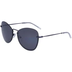 Dkny Women's Sunglasses - Navy Metal Butterfly Frame Blue Lens | DKNY DK100S 415