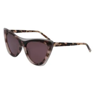 Dkny Women's Sunglasses - Nude Tort Cat Eye Frame Purple Lens | DKNY DK516S 235