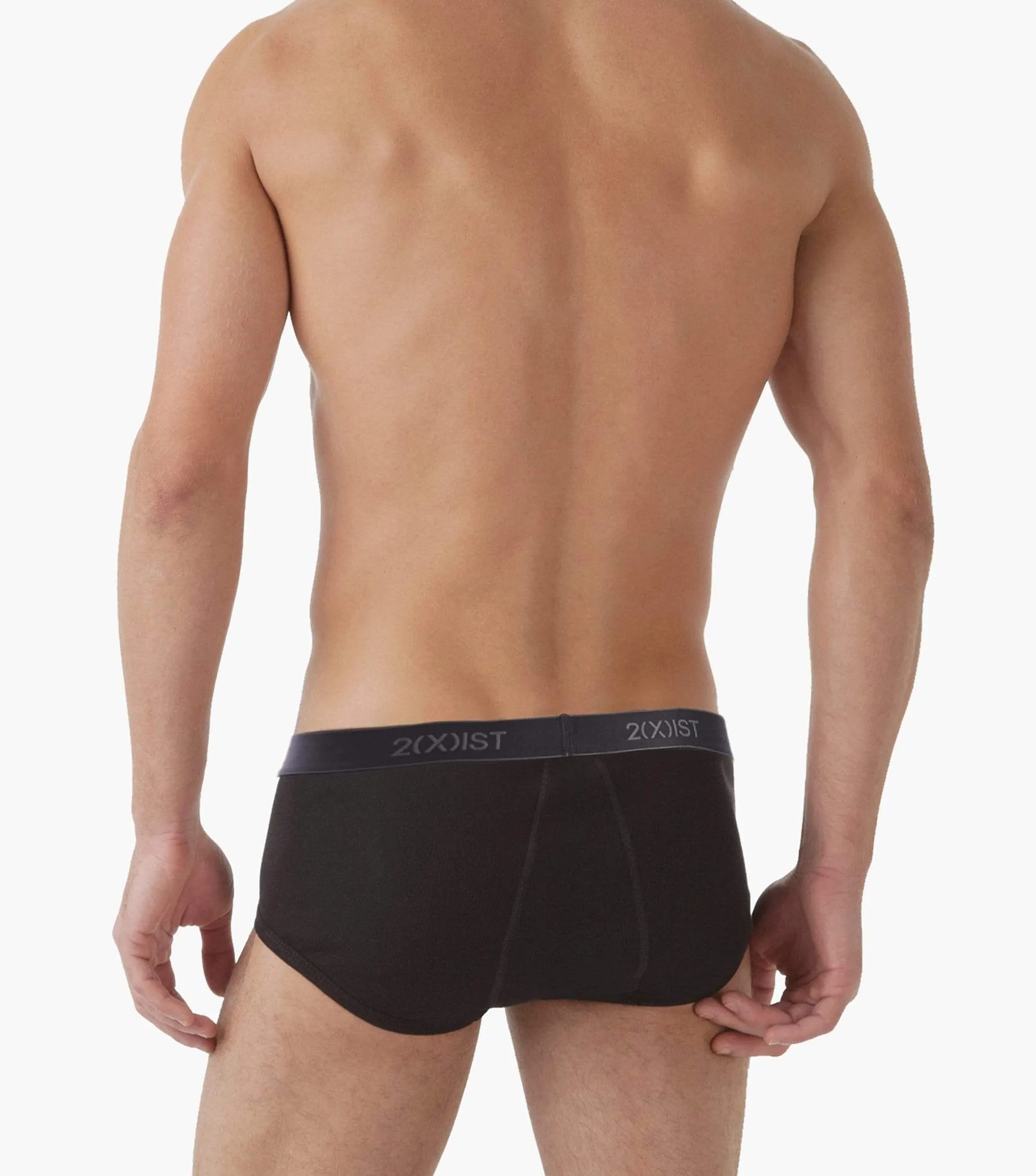 Essential Cotton Fly Front Brief 3-Pack