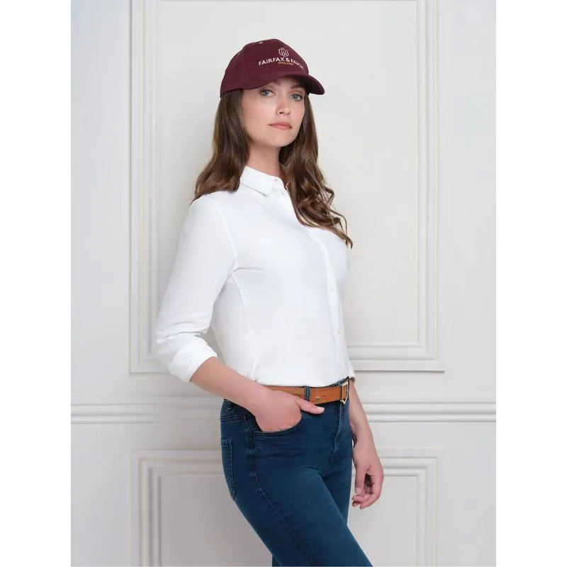 Fairfax & Favor Signature Baseball Cap - Burgundy