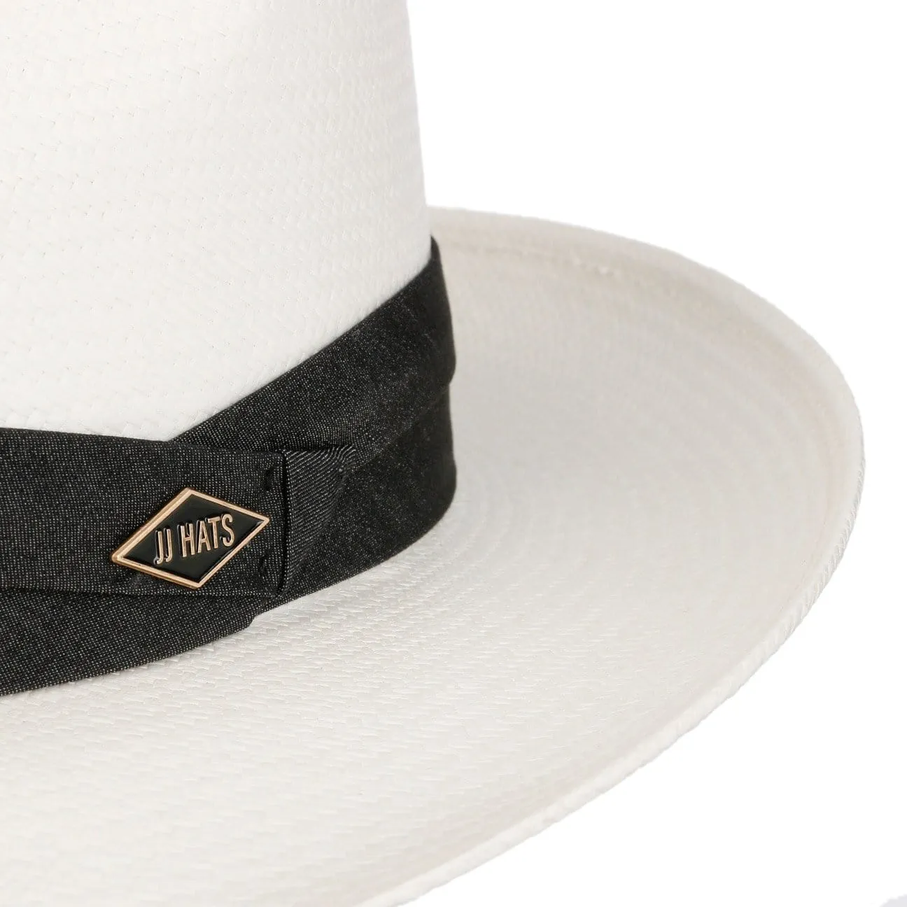 Fedora Panama Bleached 5 by JJ Hats