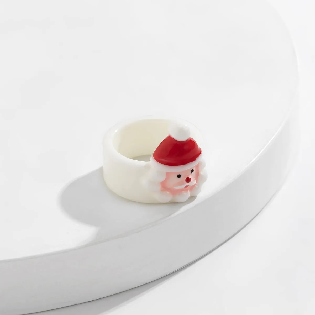 Festive Holiday Jewelry Collection Featuring Santa Claus, Reindeer, and Geometric Bracelets