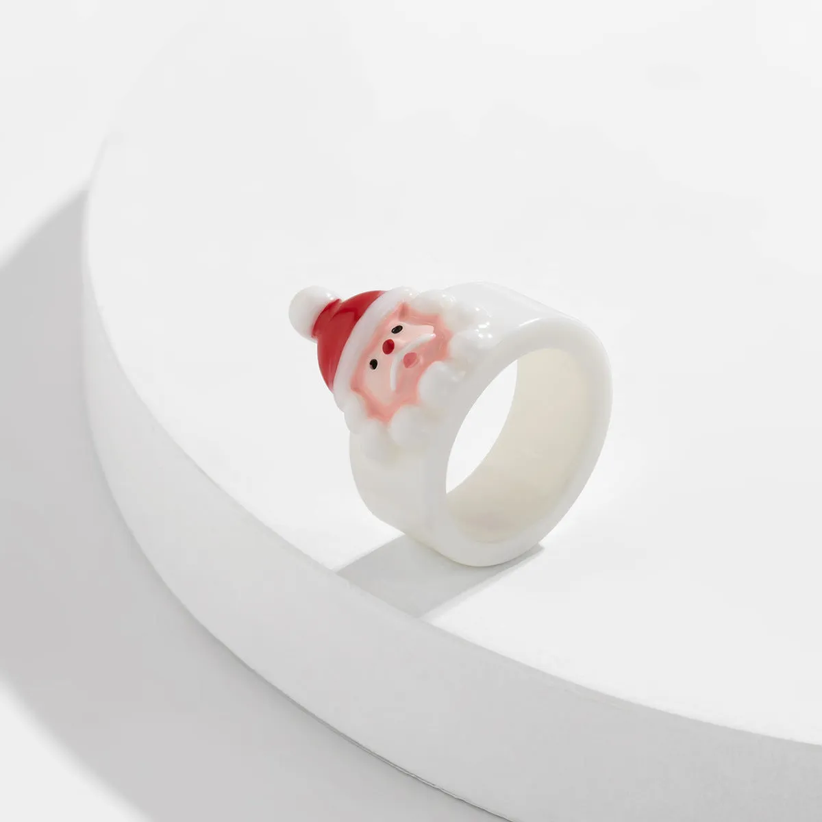 Festive Holiday Jewelry Collection Featuring Santa Claus, Reindeer, and Geometric Bracelets