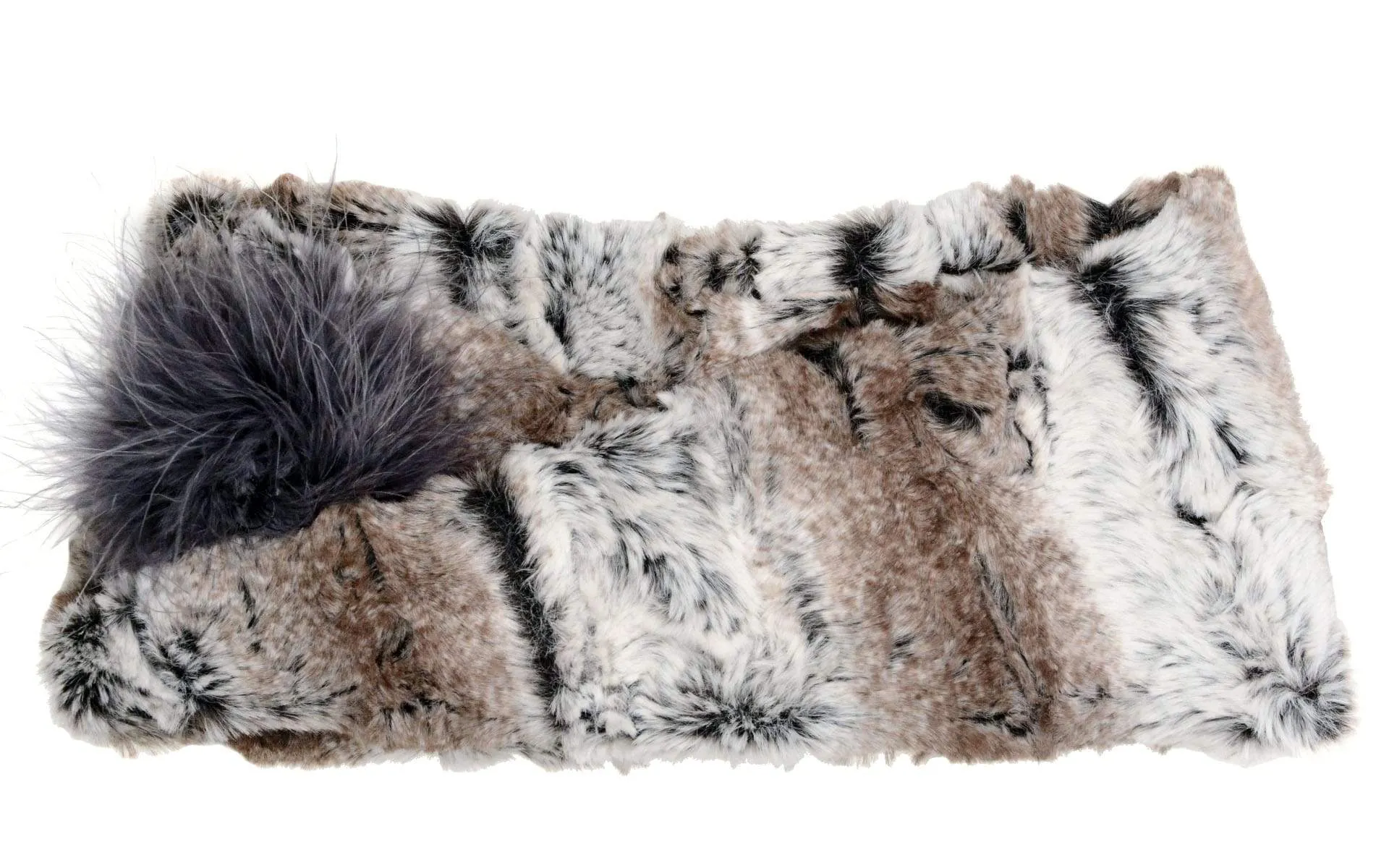 Headband - Luxury Faux Fur in Birch