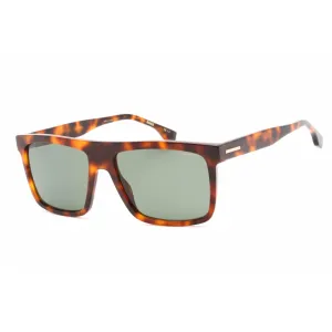 Hugo Boss Men's Sunglasses - Green Lens Havana Rectangular Frame | BOSS 1440/S 005L