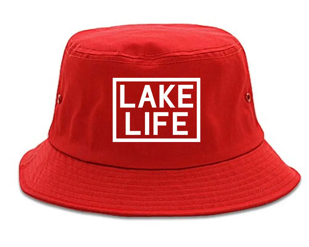 Lake Life Box Mens Bucket Hat