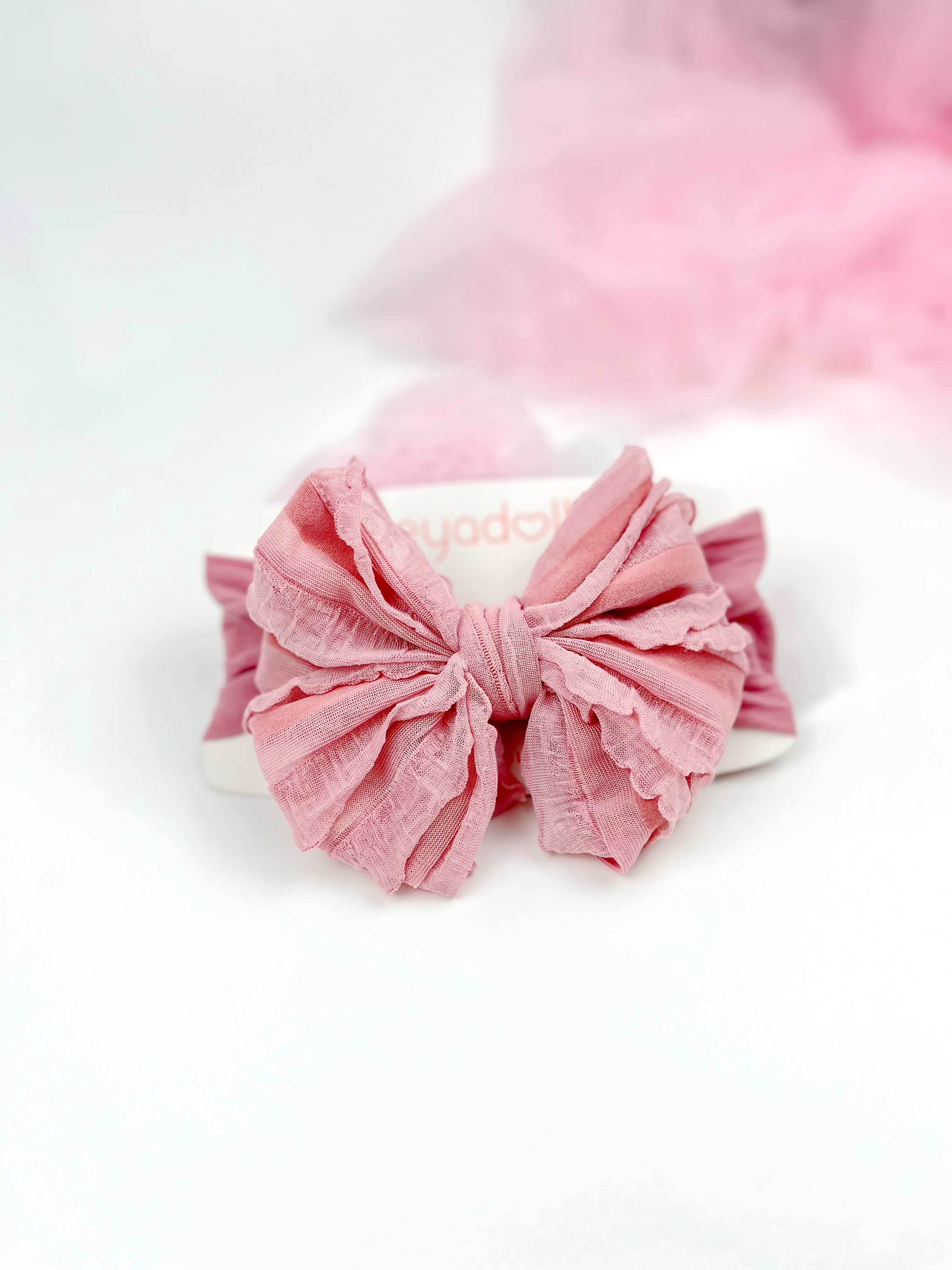 Leyadoll Headband Set - Handmade Baby Girl Headbands and Bows 3PCS