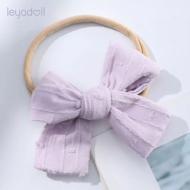 Leyadoll Headband Set - Handmade Baby Girl Headbands and Bows 3PCS