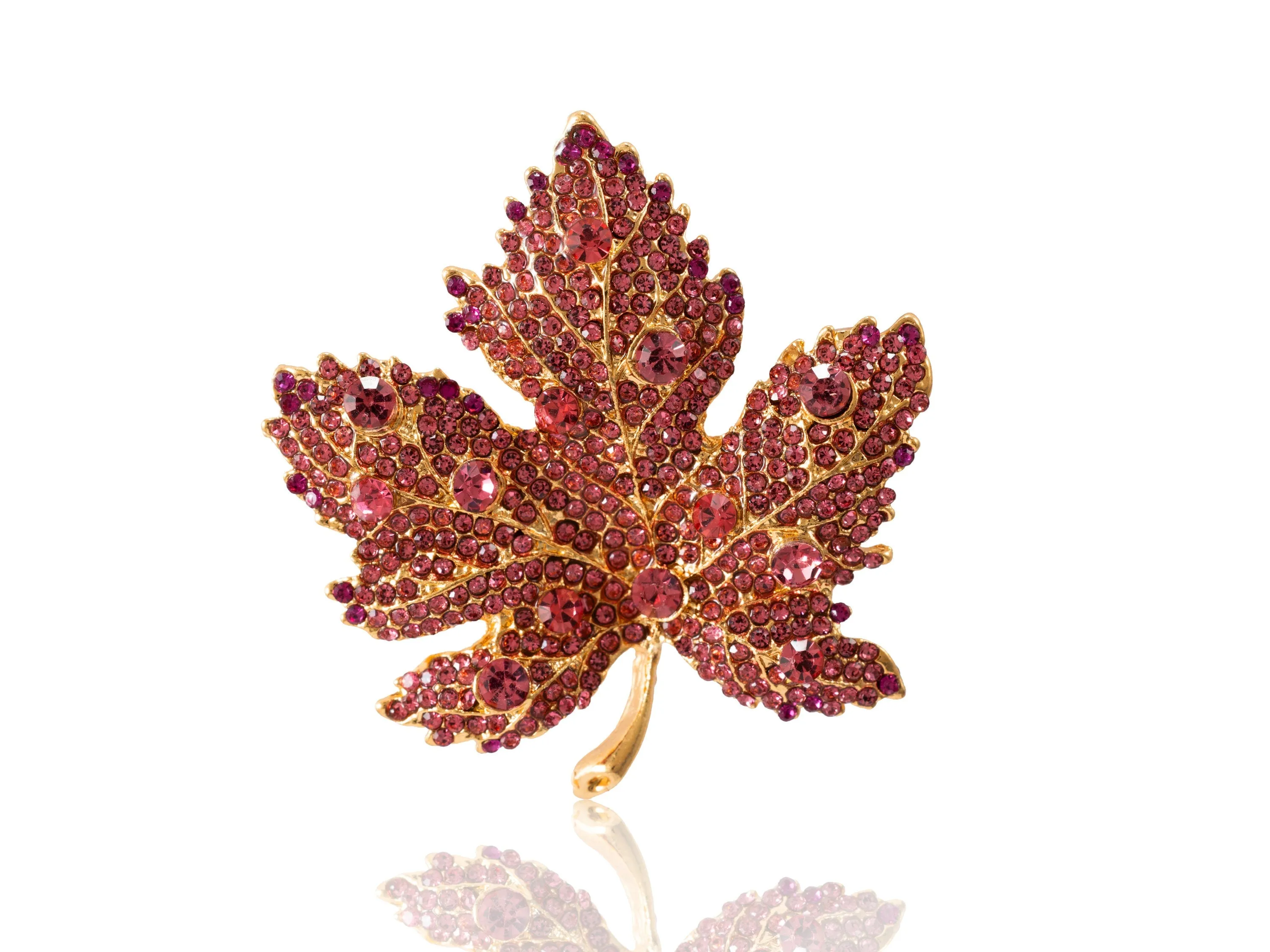 Maple Leaf Brooch