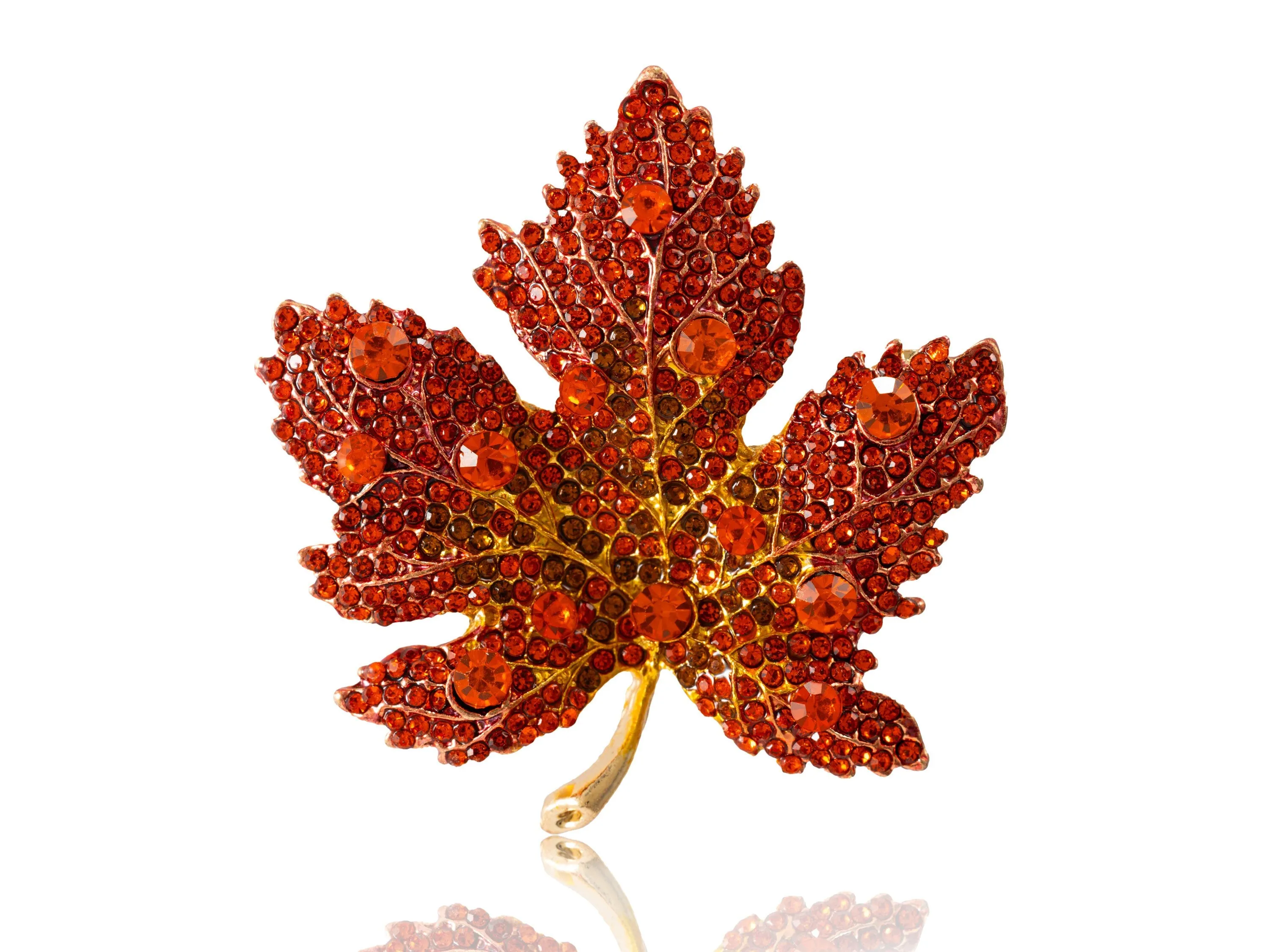 Maple Leaf Brooch