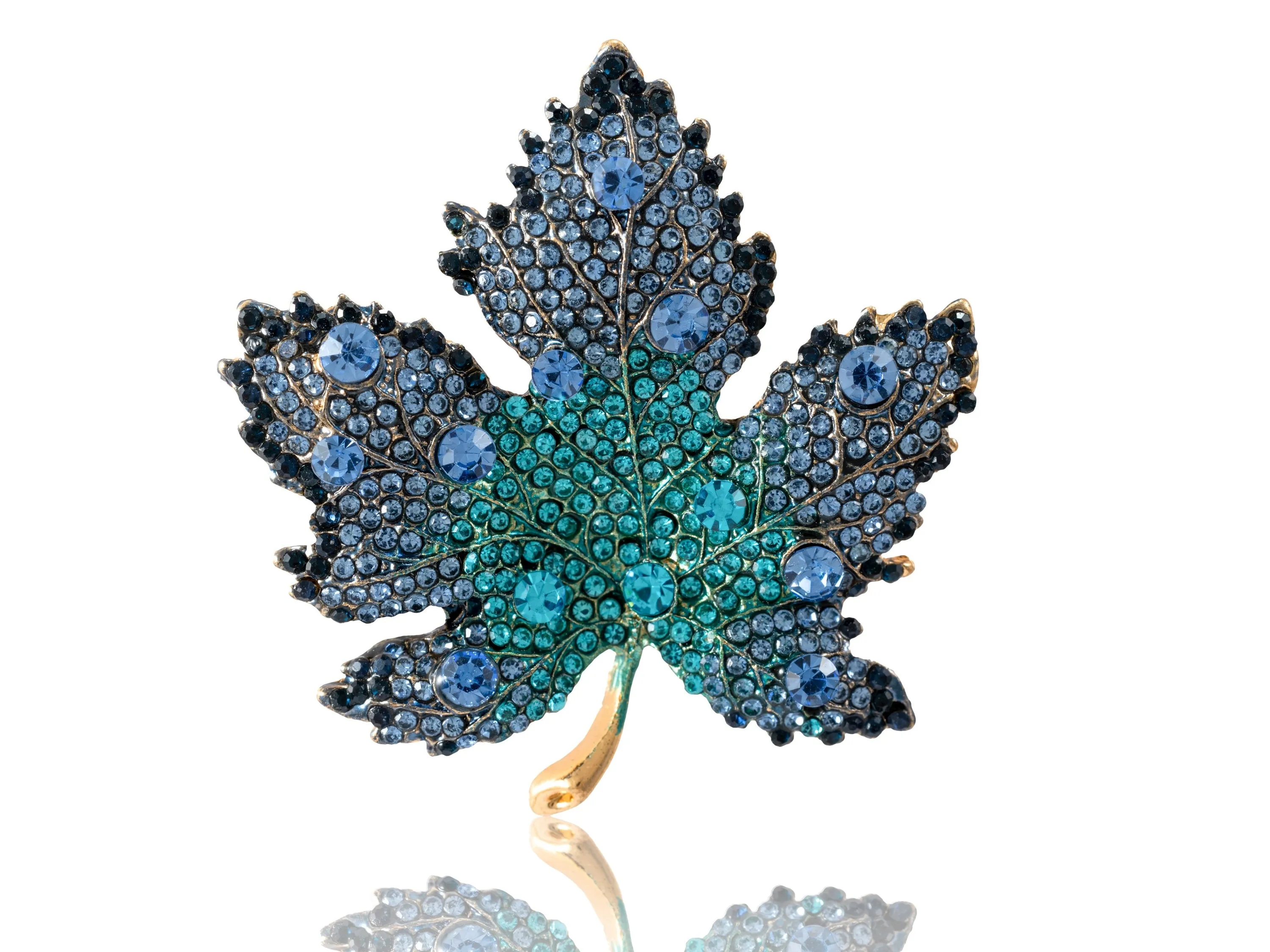 Maple Leaf Brooch