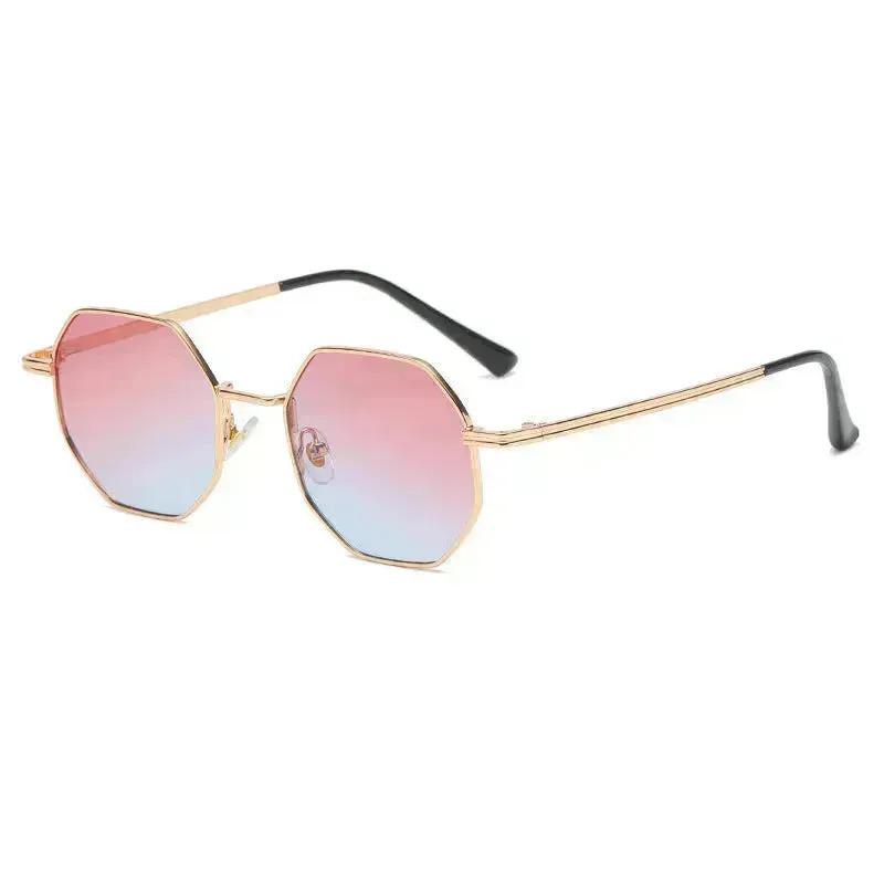 Metal Polygonal Sunglasses for Men Polarized Sunglasses for Men