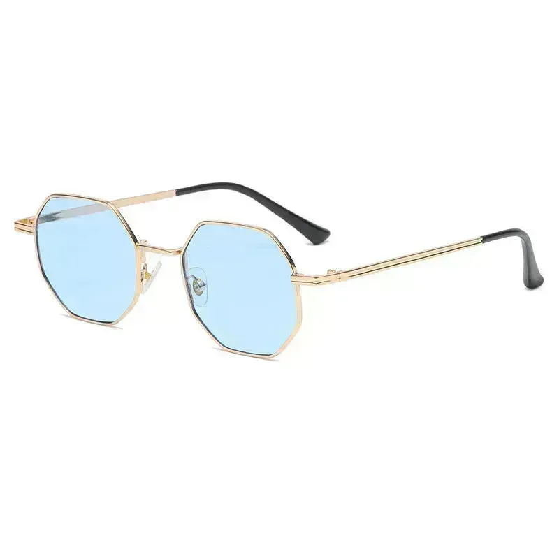 Metal Polygonal Sunglasses for Men Polarized Sunglasses for Men