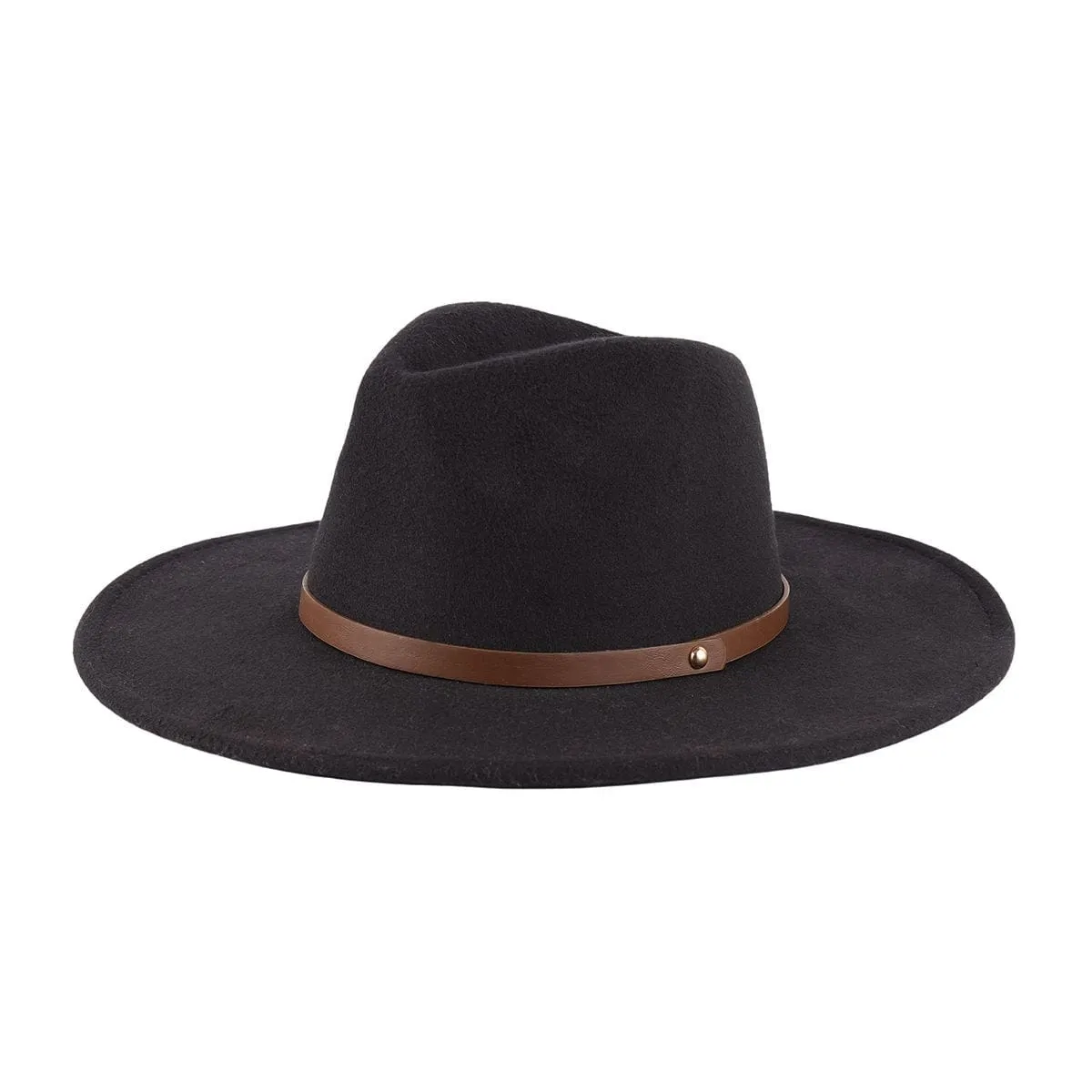 MH0053 Fedora Band Trim Felt Hat