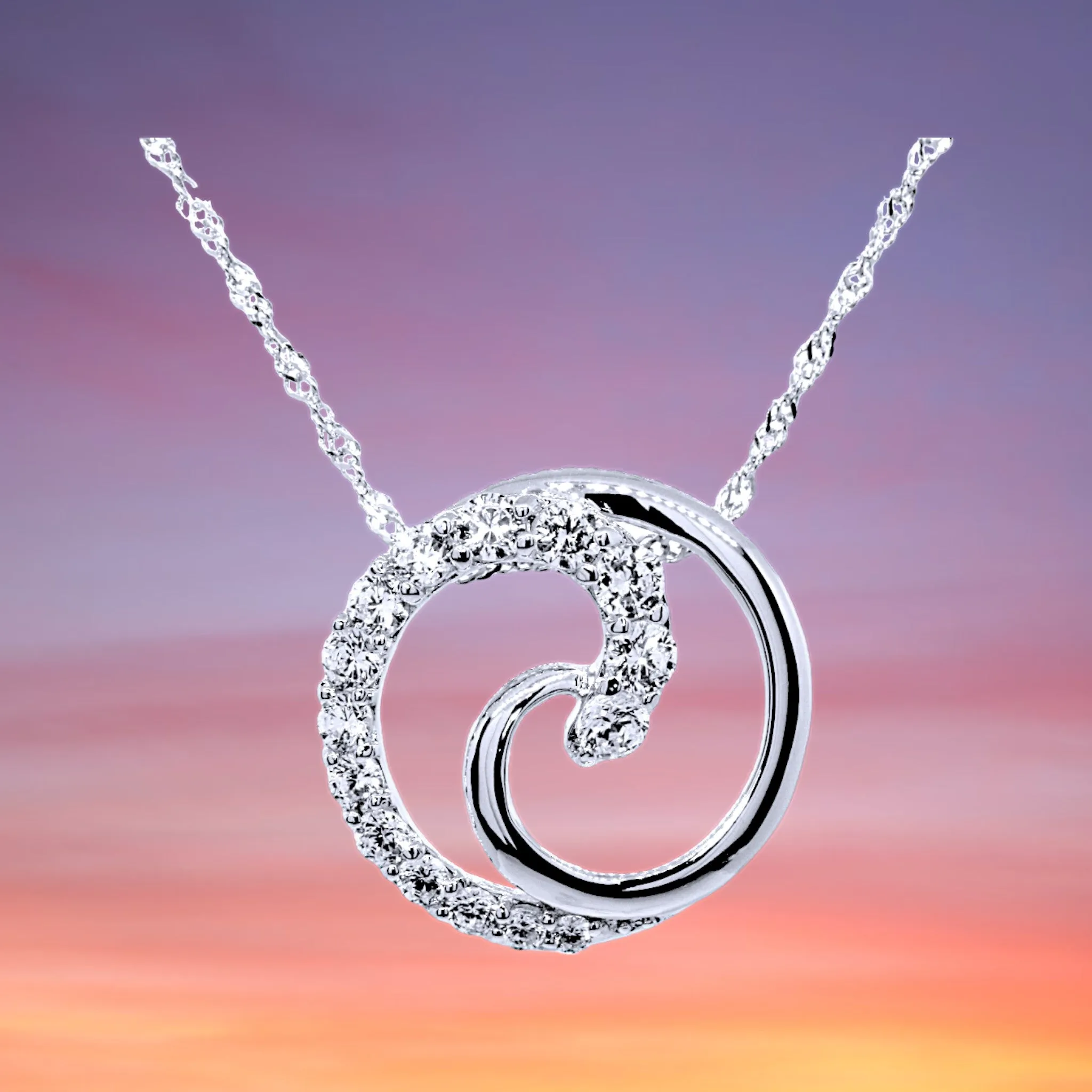 Ocean Wave Necklace