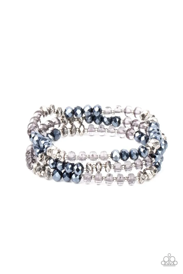 Paparazzi Bracelet ~ Stellar Strut - Blue