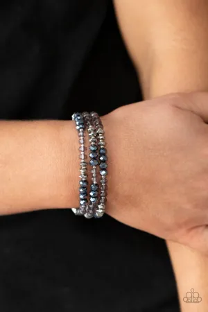 Paparazzi Bracelet ~ Stellar Strut - Blue