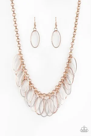 Paparazzi Necklace ~ Fringe Finale - Multi