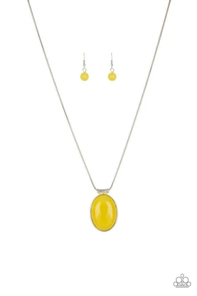 Paparazzi Necklace ~ Rising Stardom - Yellow