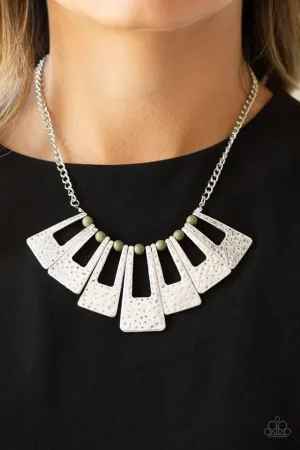 Paparazzi Necklace ~ Terra Takeover - Green