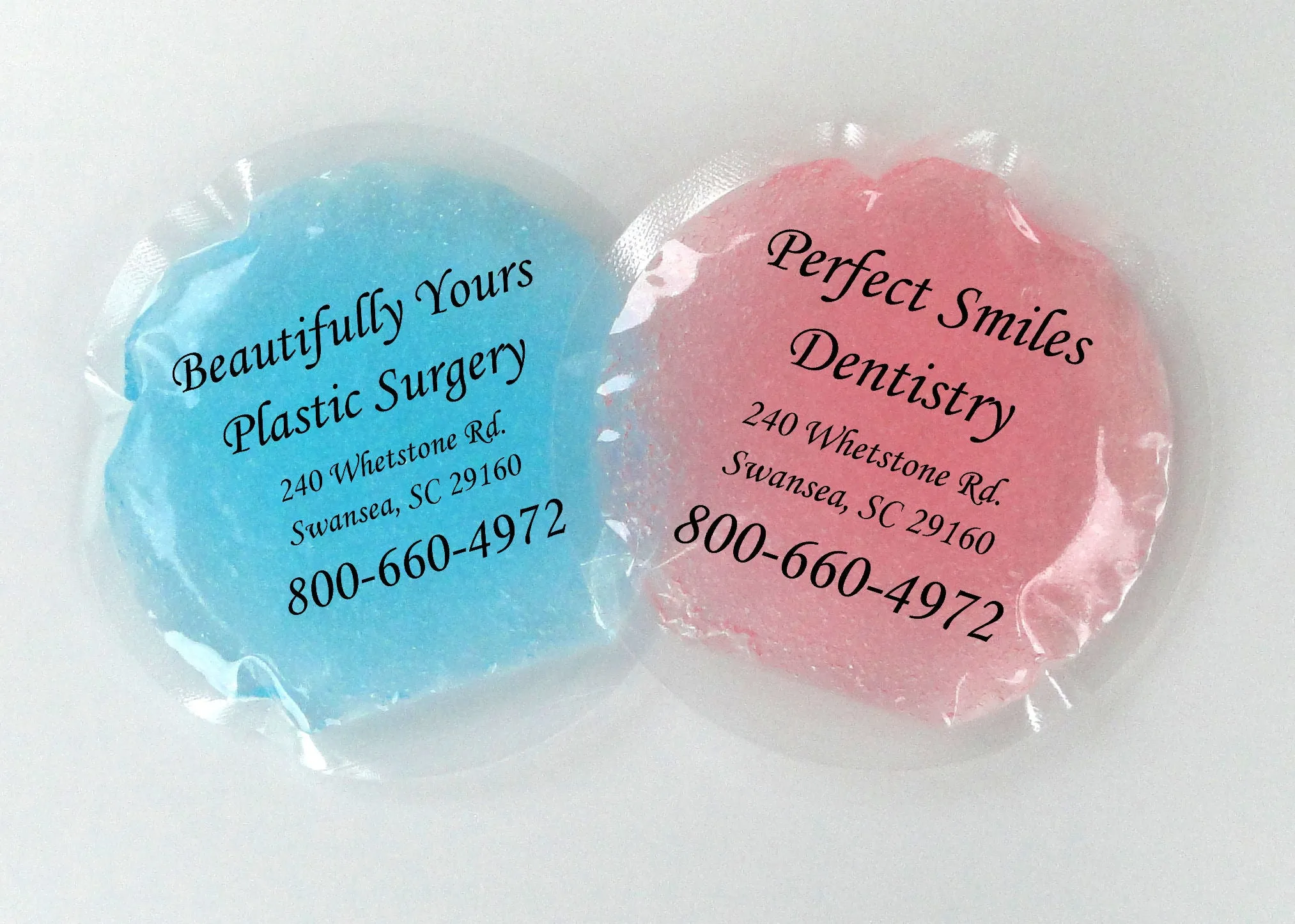 Personalized Comfort Gel Packs, 4" Round (case of 50)