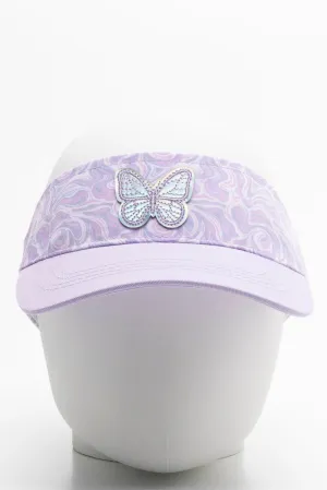 Pg Visor Butterfly Lilac