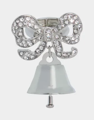 PRENUP BELL RING CRYSTAL