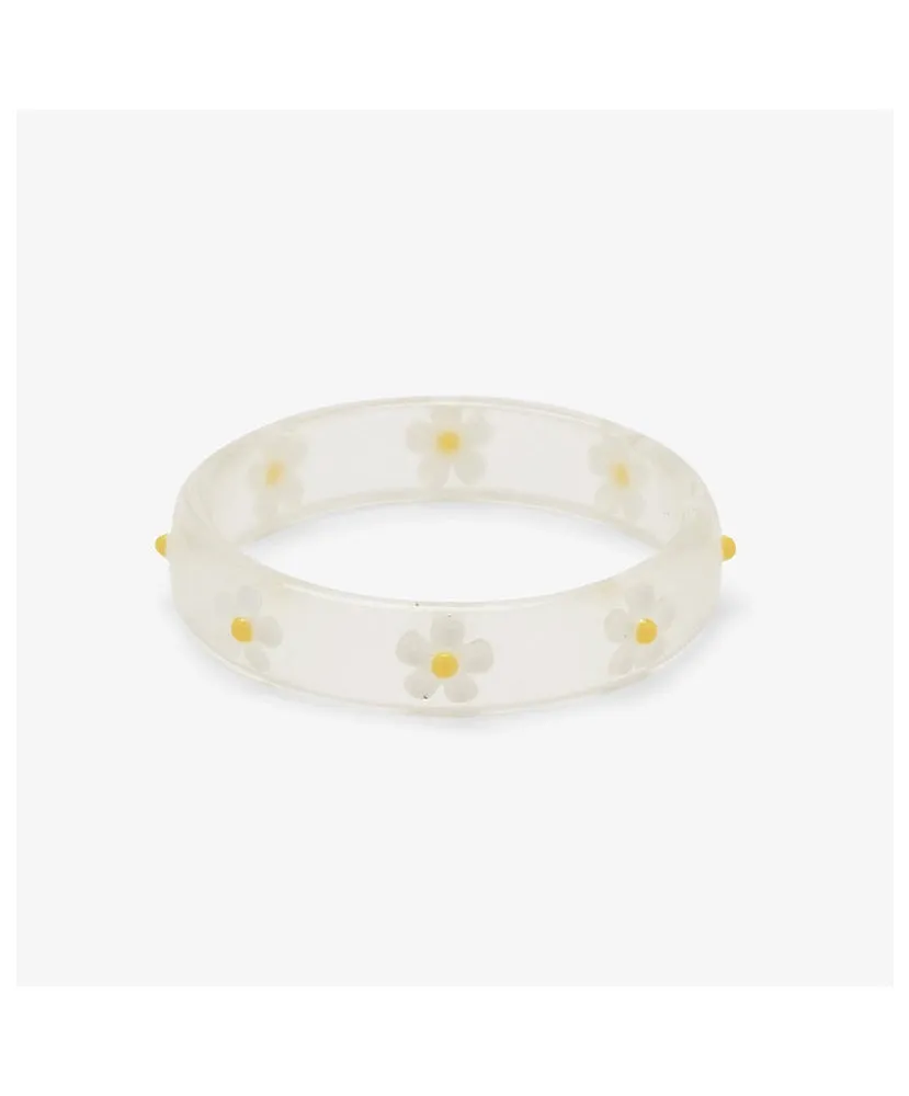 Pura Vida - Daisy Resin Clear Ring