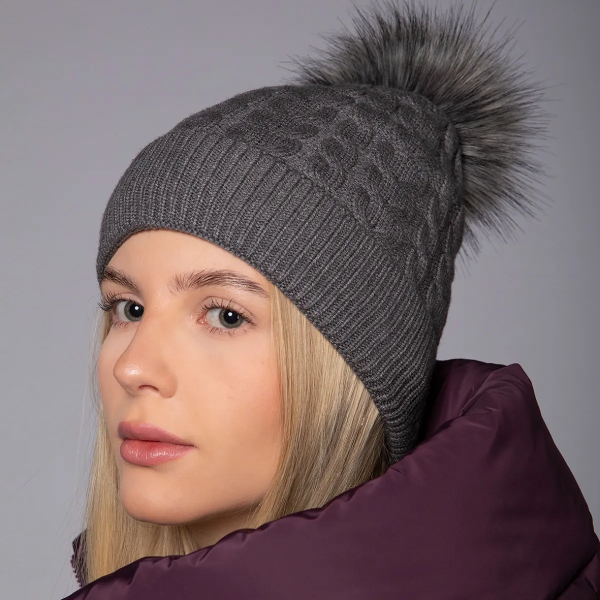 Schockemohle Baila Beanie, Asphalt