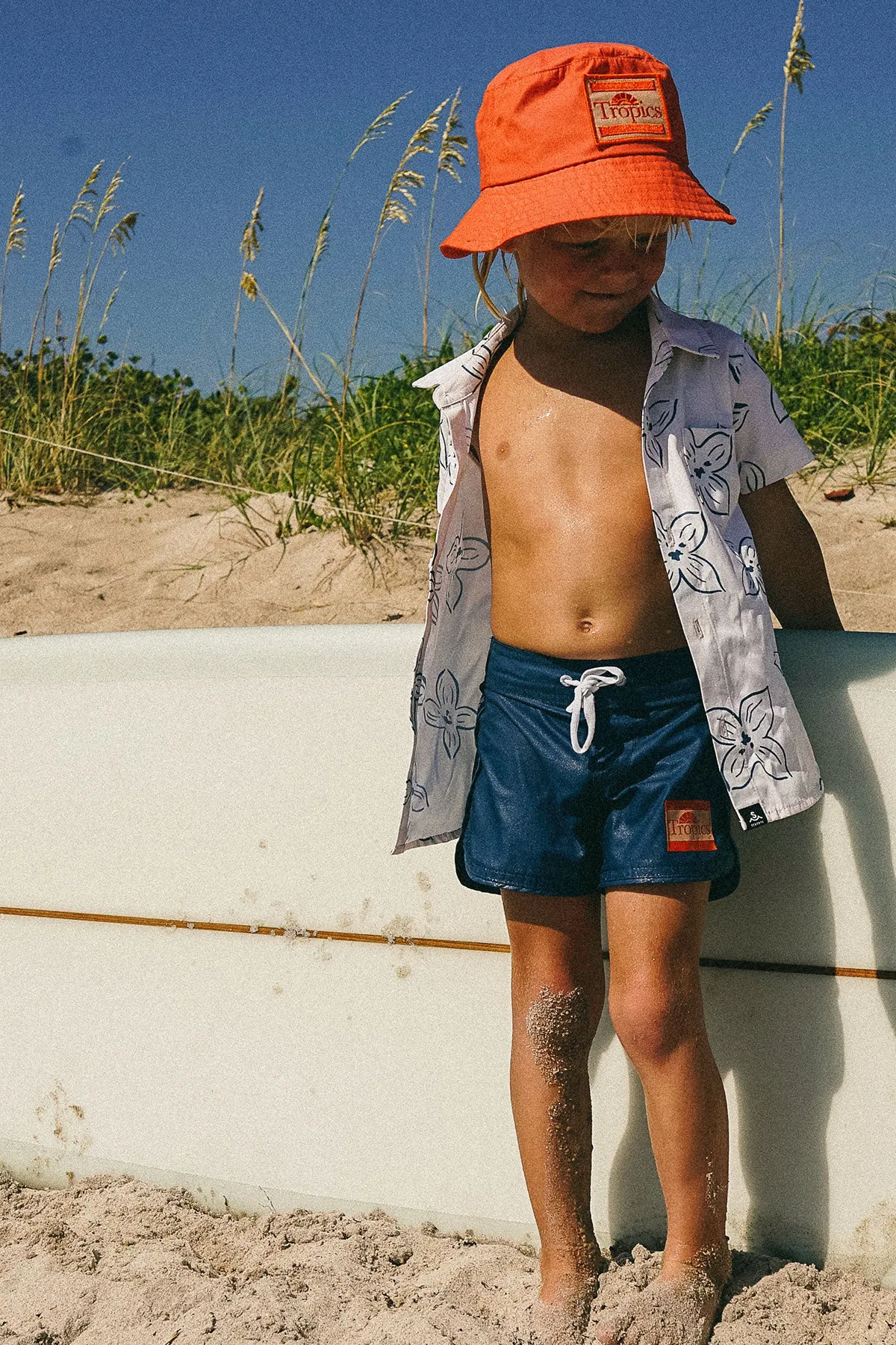 Seaesta Surf x Leah Bradley / Bucket Hat / Tropics Patch